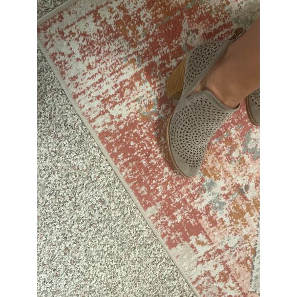 Jeffrey Campbell Rosalee Tan Suede Cutout Ankle Booties Size 8 - Picture 4 of 11